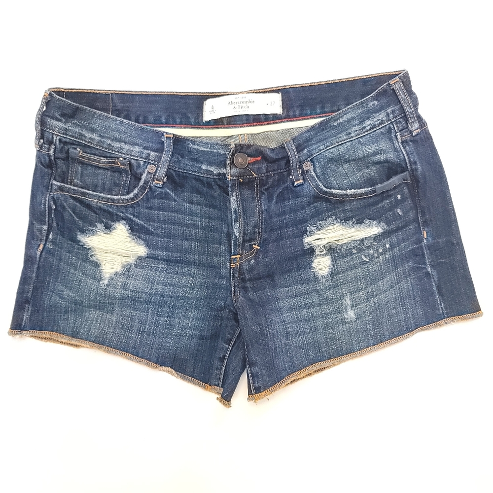 Abercrombie and Fitch Jean Shorts Size 4